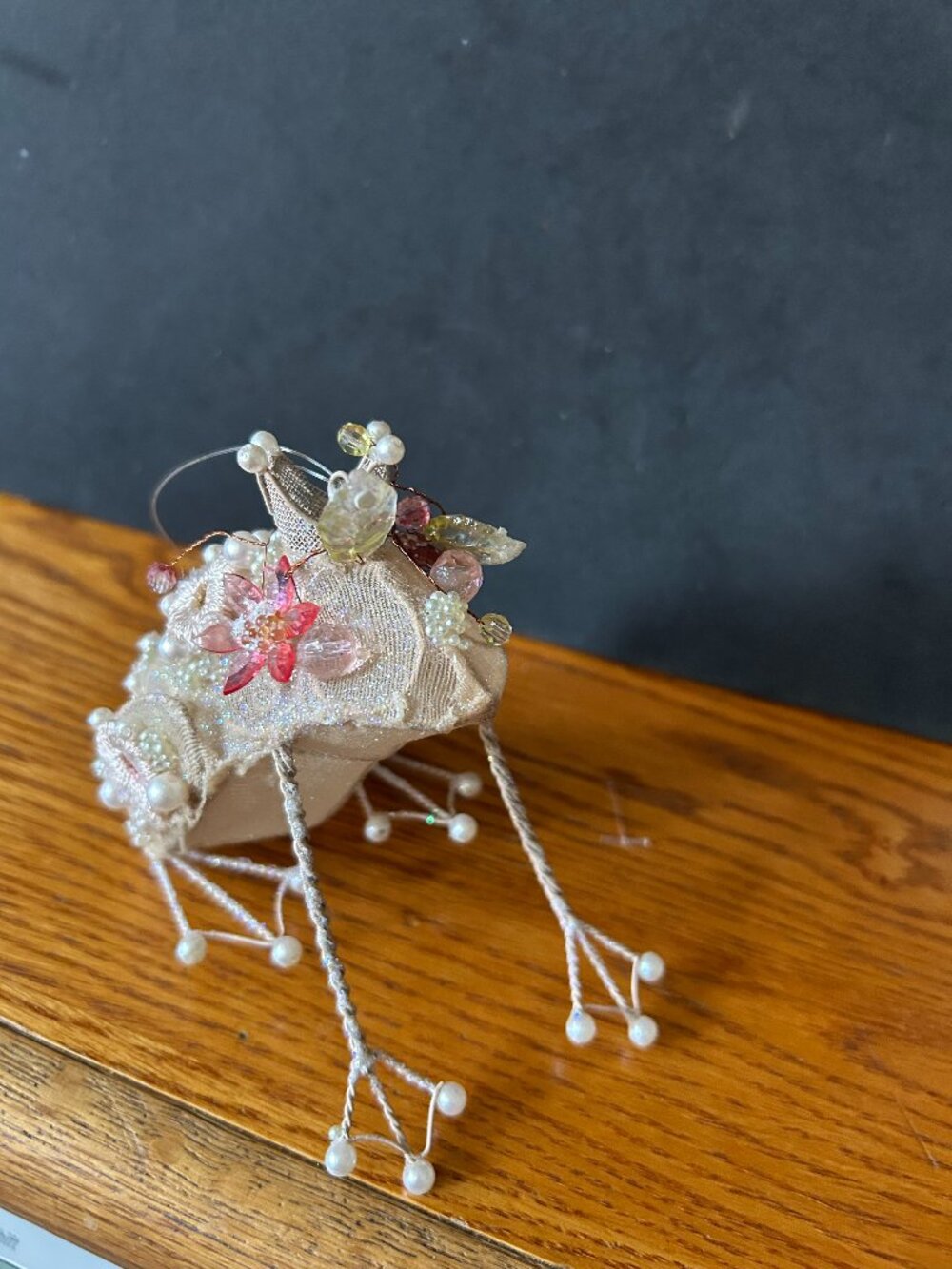 jeweled frog ornament